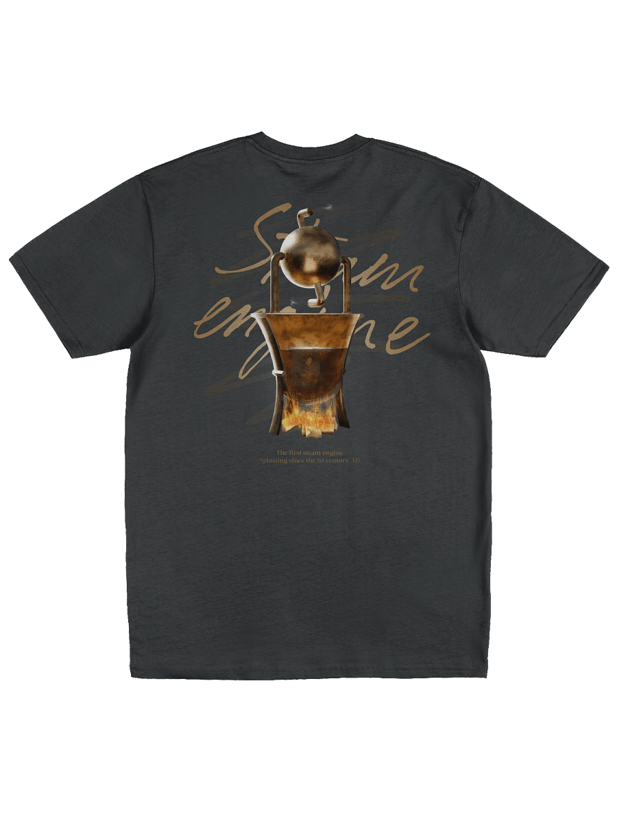Steam Engine Heavyweight Premium Tee product image (5)