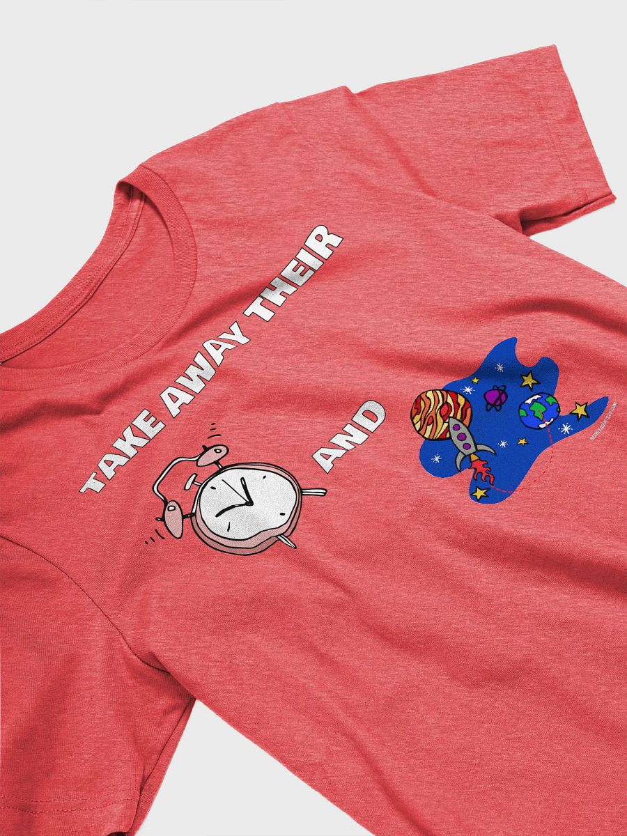 Funny Hockey T-Shirt – "Take Away Their Time and Space" – A Perfect Gift for the Shutdown Specialist product image (4)