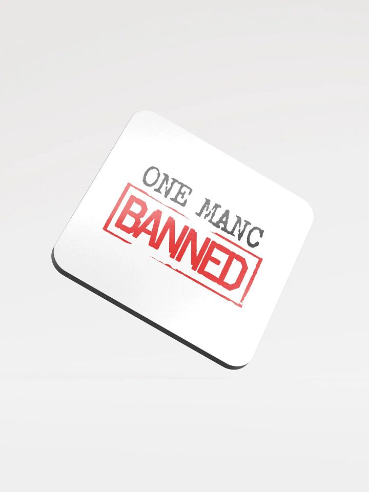 One Manc Banned Coaster product image (1)