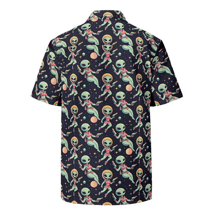 Galactic Encounter Hawaiian Shirt product image (2)