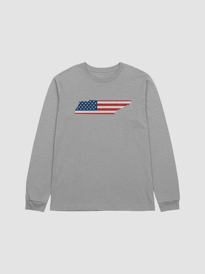 American Flag Tennessee State Long Sleeve Tee product image (1)