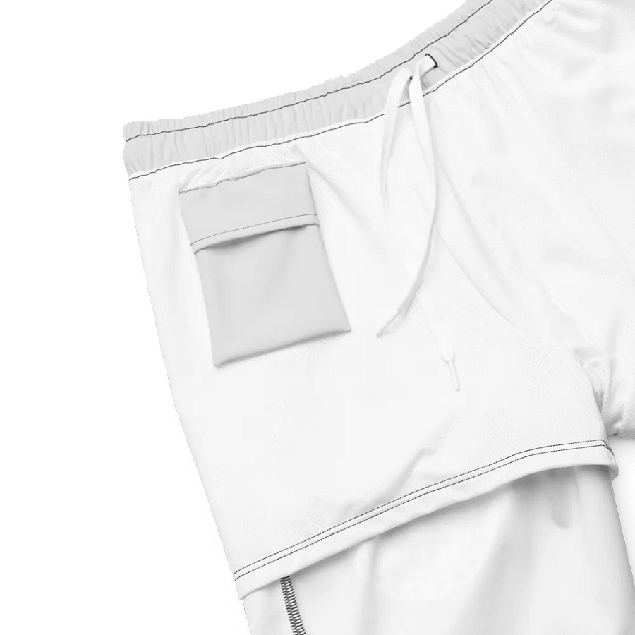 'Let The Gains Begin' Emblem Swim Trunks product image (5)