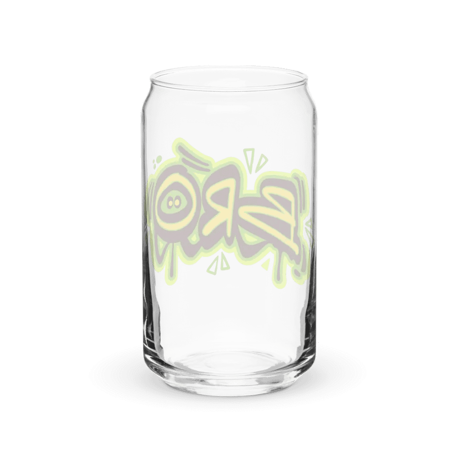 Graffiti Bro Glass: Urban Style Can-Shaped Glass product image (6)