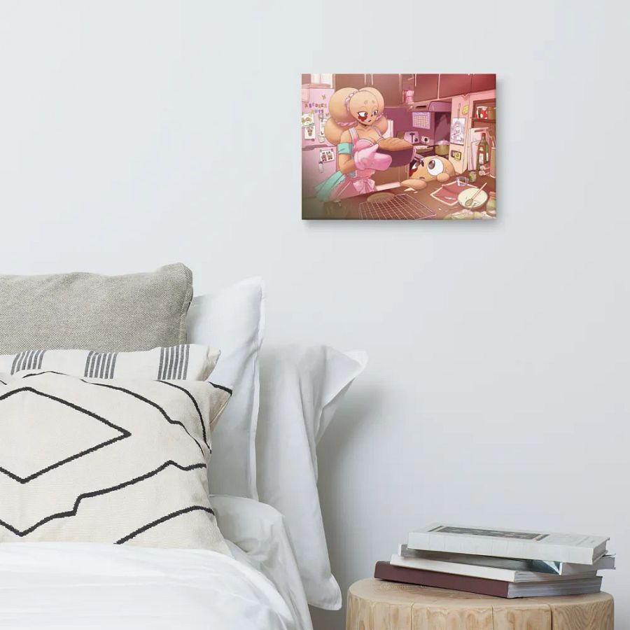 Baking with Boba Canvas Print product image (6)