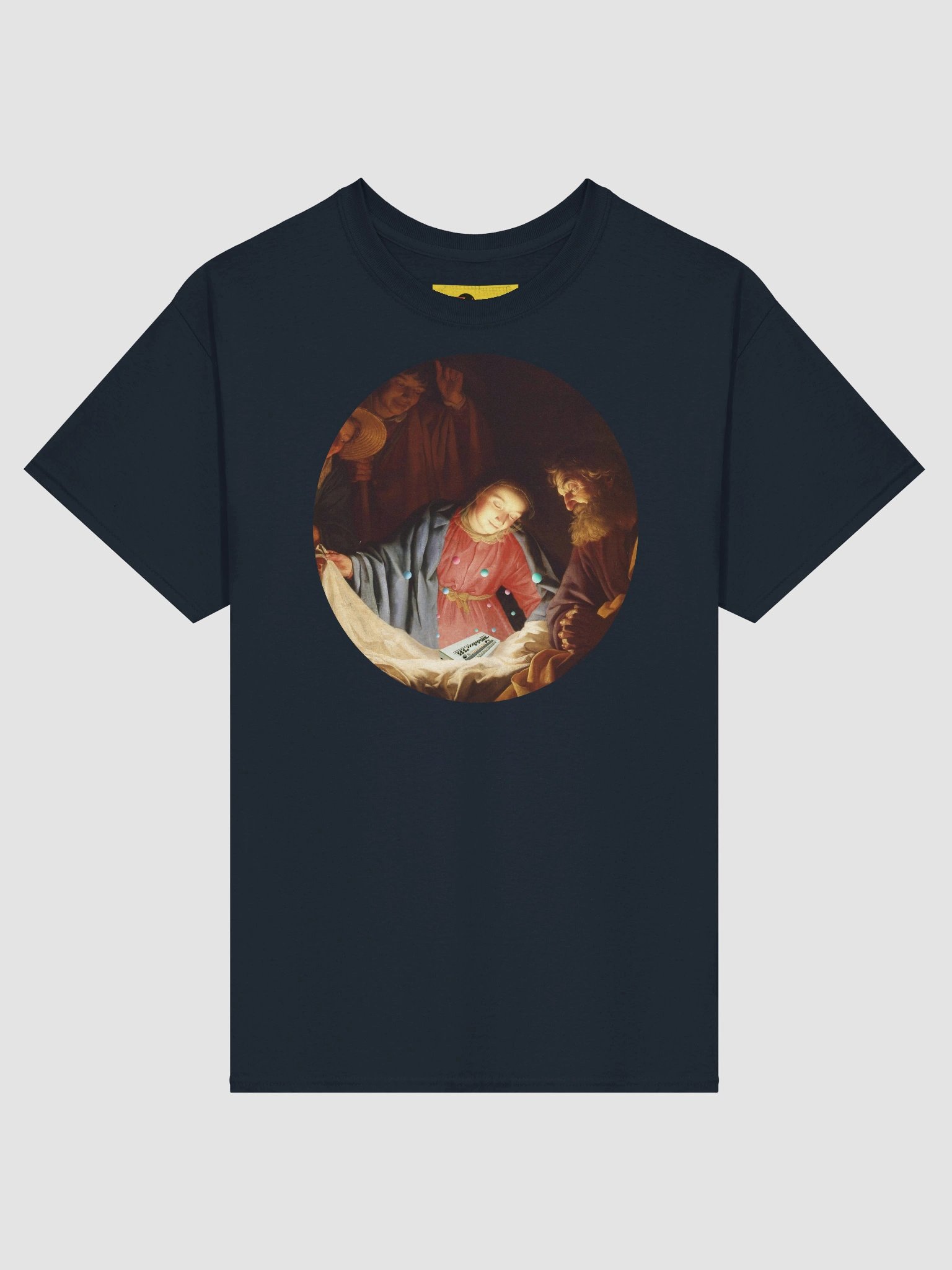 Adoration of the baby 909 by Frank Fonik , Techno EDM Unisex t-shirt product image (1)