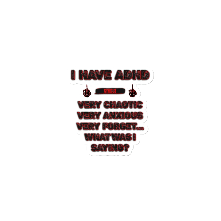 ADHD Very - Magnet product image (1)