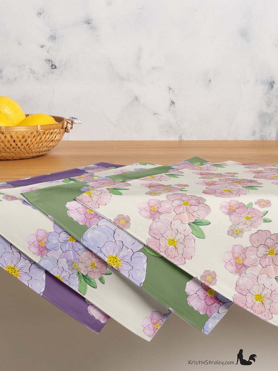 Gingham Blossoms Placemat Set of 4 product image (7)