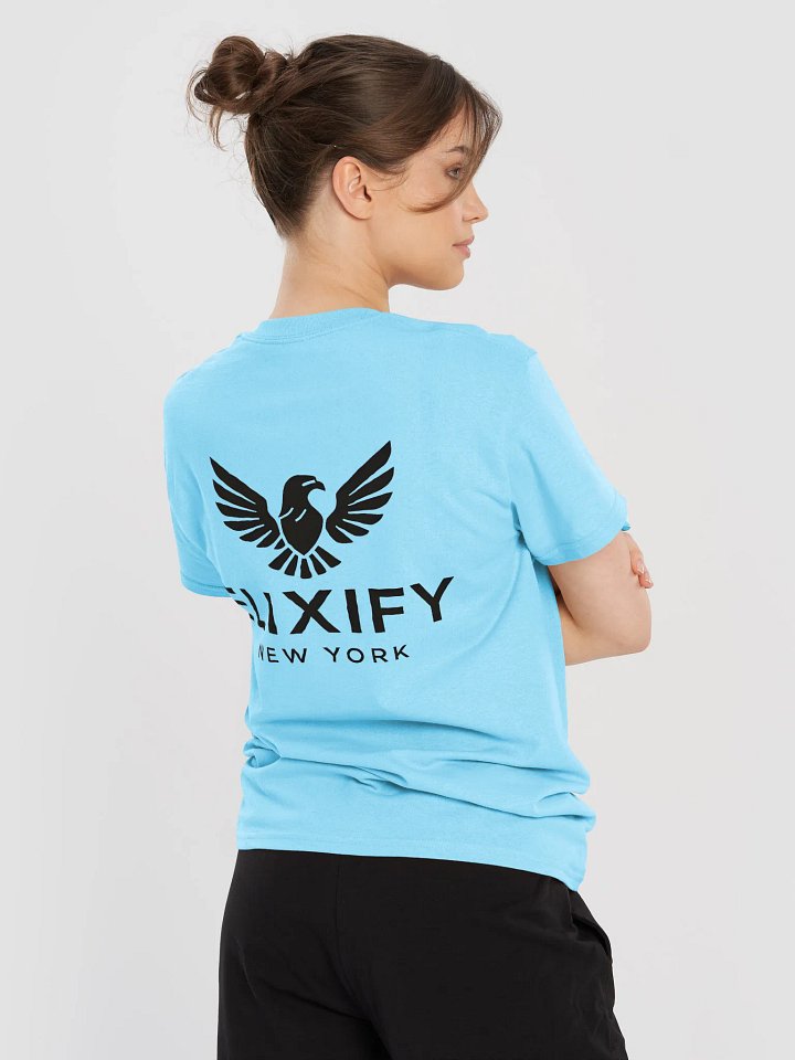 Premium Unisex SKY Heavy Cotton Tee - Personalized Text & Logo Design product image (2)