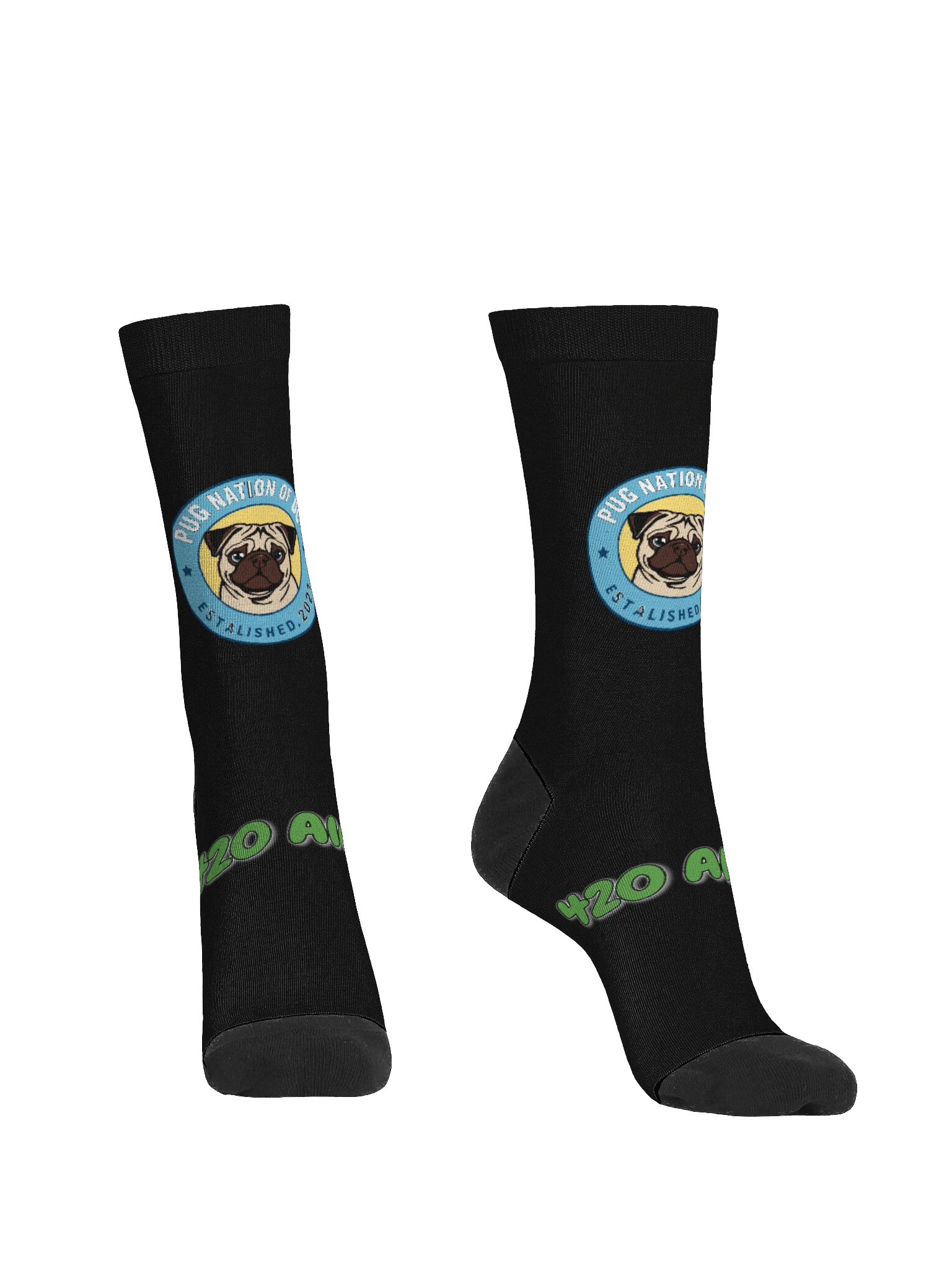 Pug Nation of DC Crew Socks product image (2)