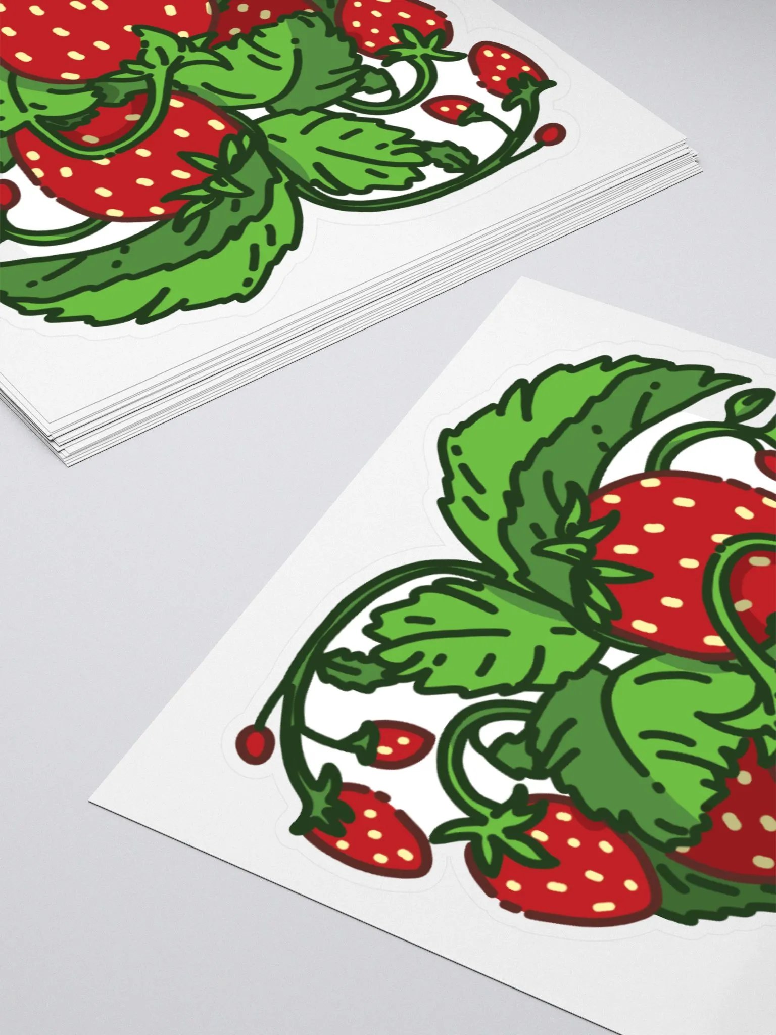Strawberry Heart Sticker product image (4)