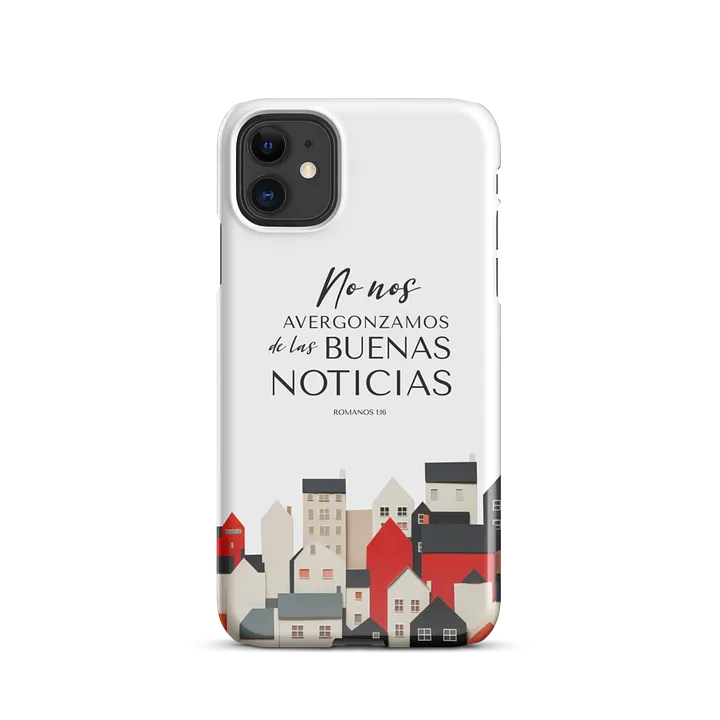 'No Nos Avergonzamos de las Buenas Noticias' iPhone® Snap Case product image (1)