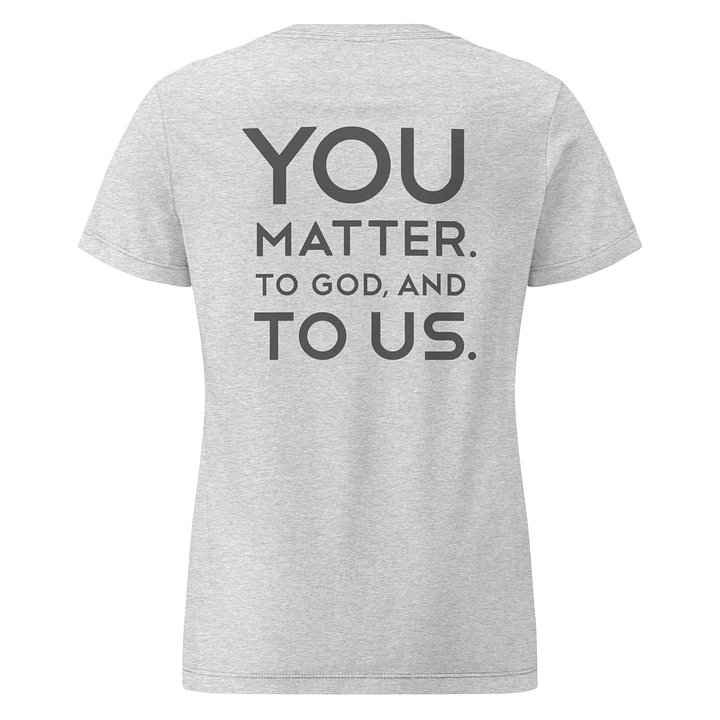 AUMC Logo and Mission Tag Women’s Softstyle Tee product image (2)