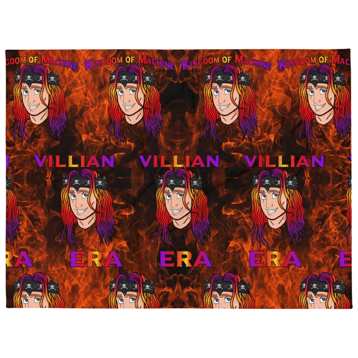 evil king throw blanket product image (1)
