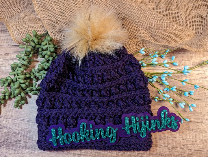 Macy Beanie - Dark Purple product image (1)