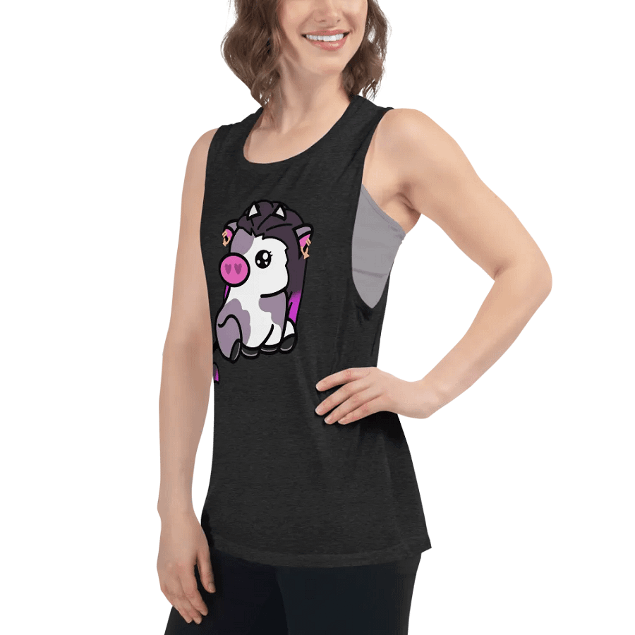 Reyna Cow (Front Only) Womens Tank Top product image (6)
