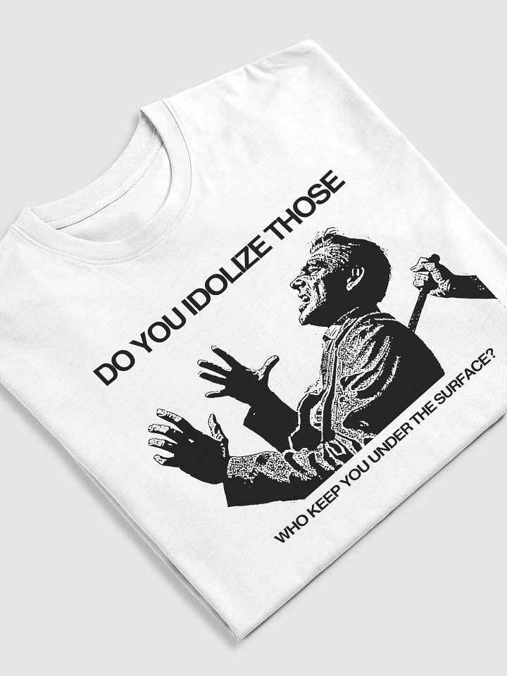 idolize - tshirt white product image (2)