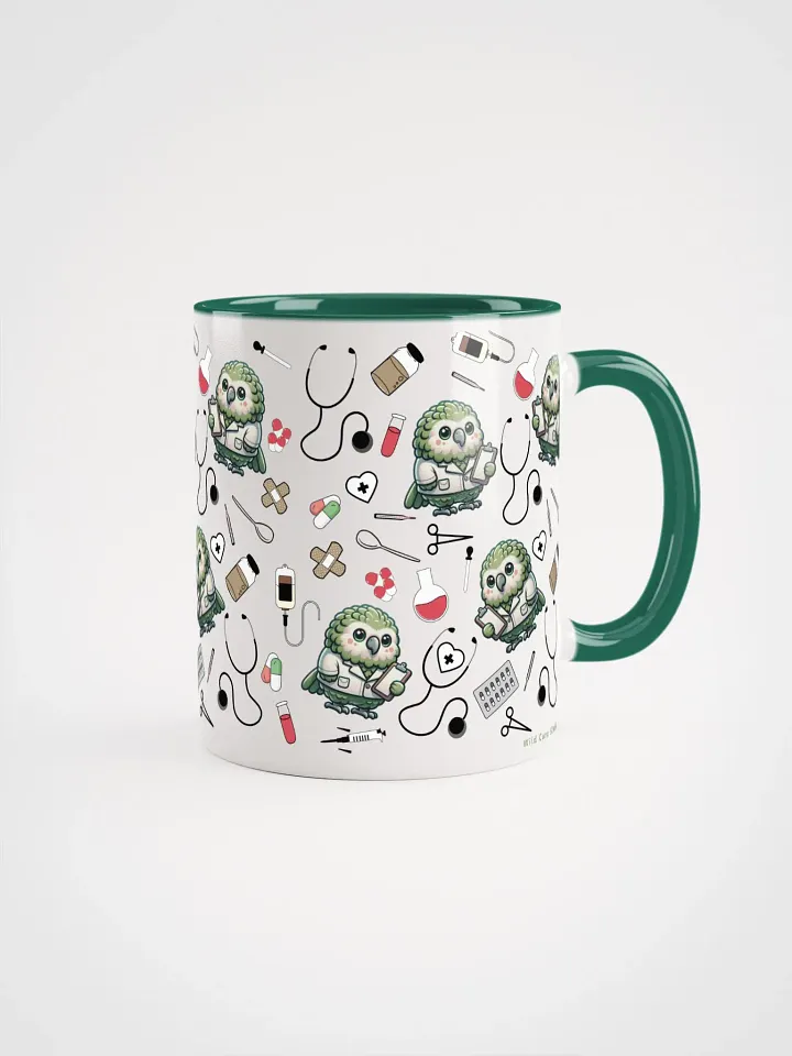 Cute Medical Coat Kakapo Ceramic Mug product image (16)