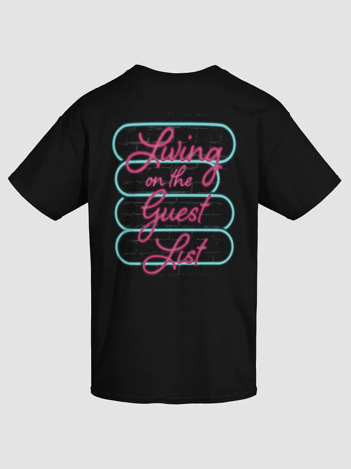 Neon Guest List T-Shirt product image (1)