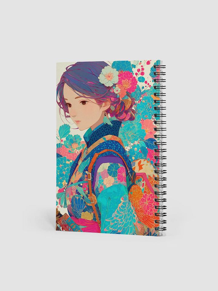 Floral Warrior Spiral Notebook product image (2)