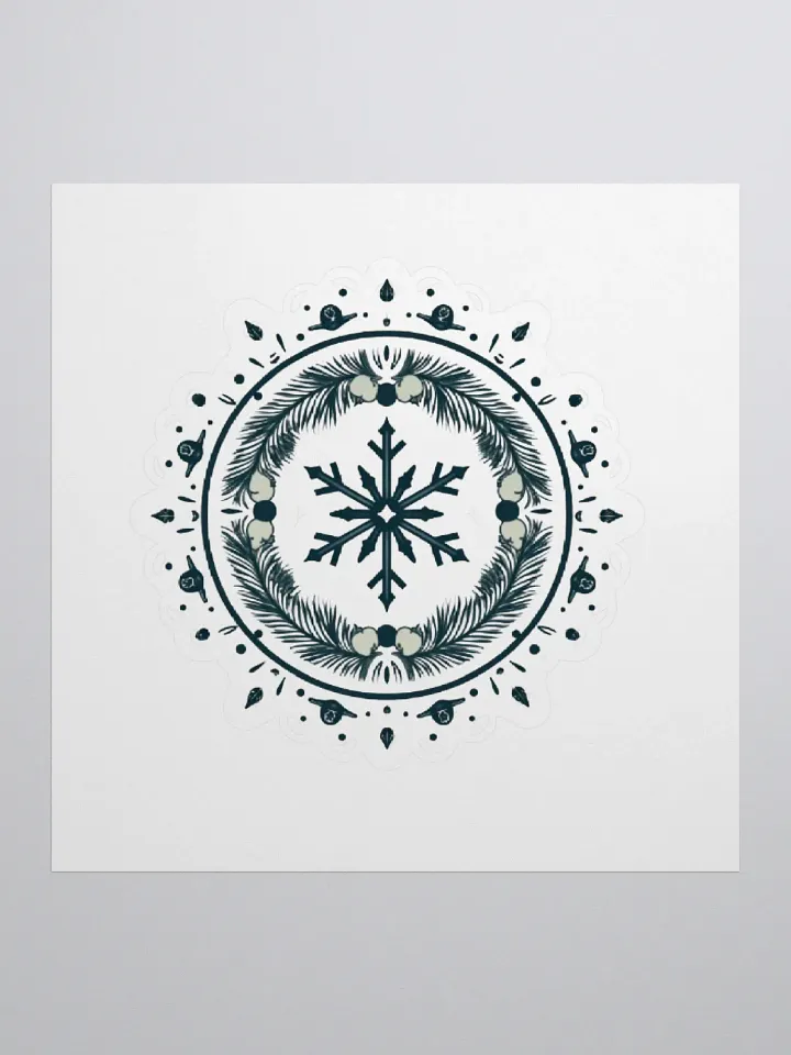 Symmetrical Serenity Kiss Cut Stickers product image (1)