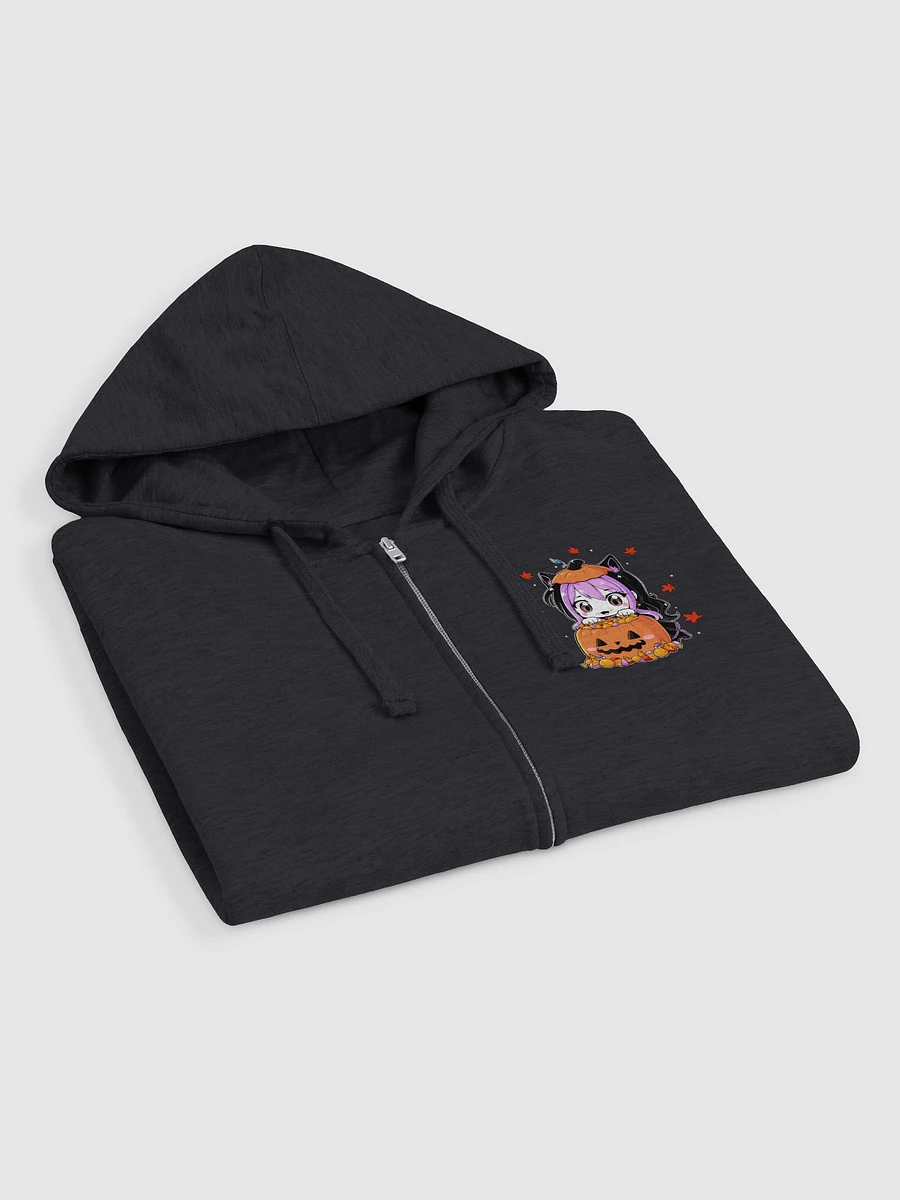 Chibi Pumpkin Zip-Up Hoodie (Double-Sided)! product image (4)