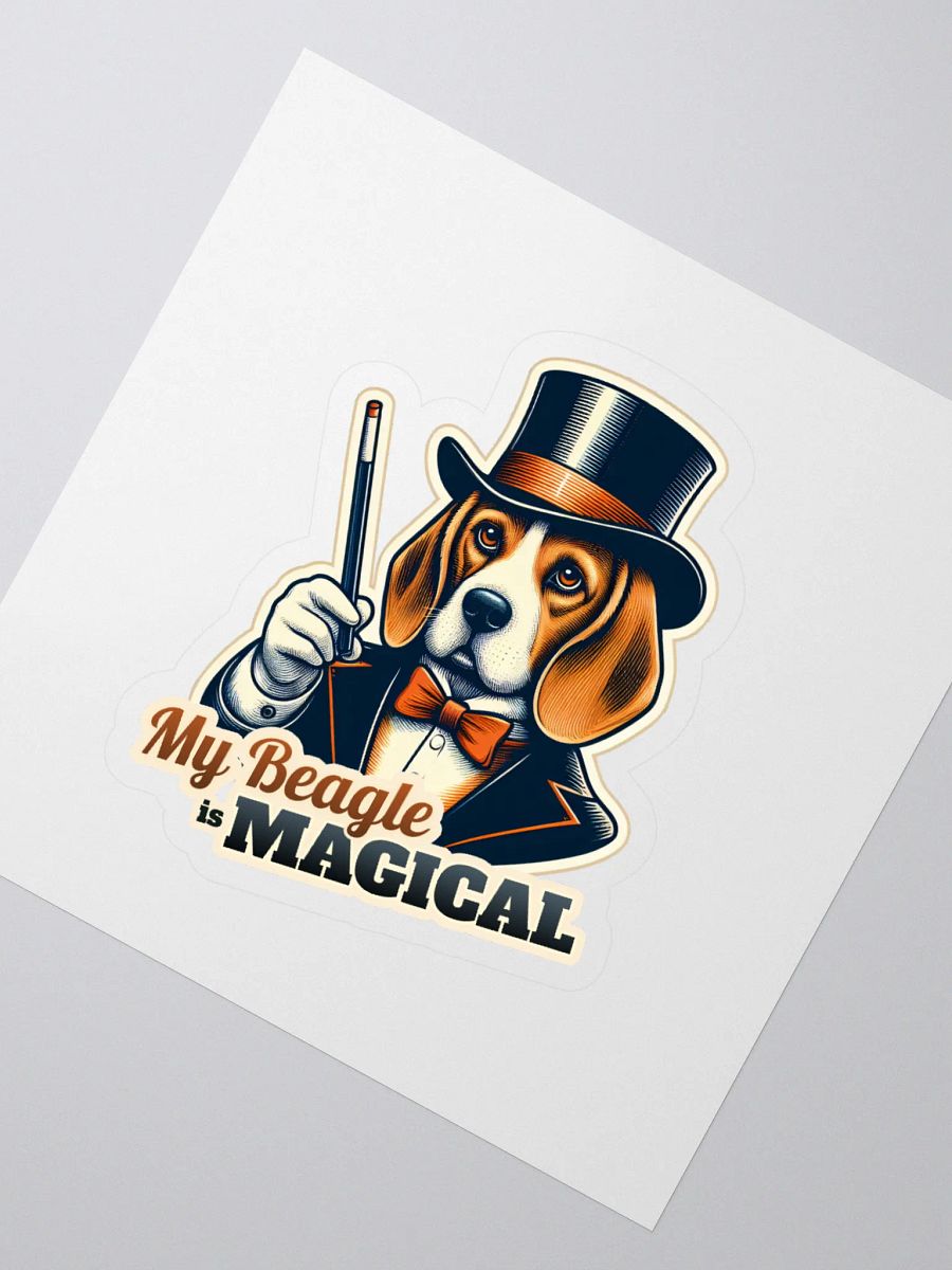 Magician Beagle - Sticker product image (2)
