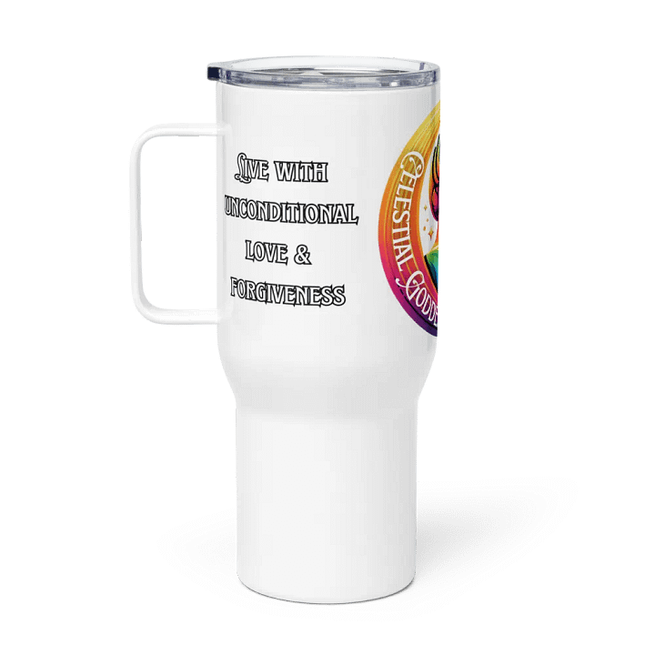 Celestial Crescent Moon Travel Mug product image (2)