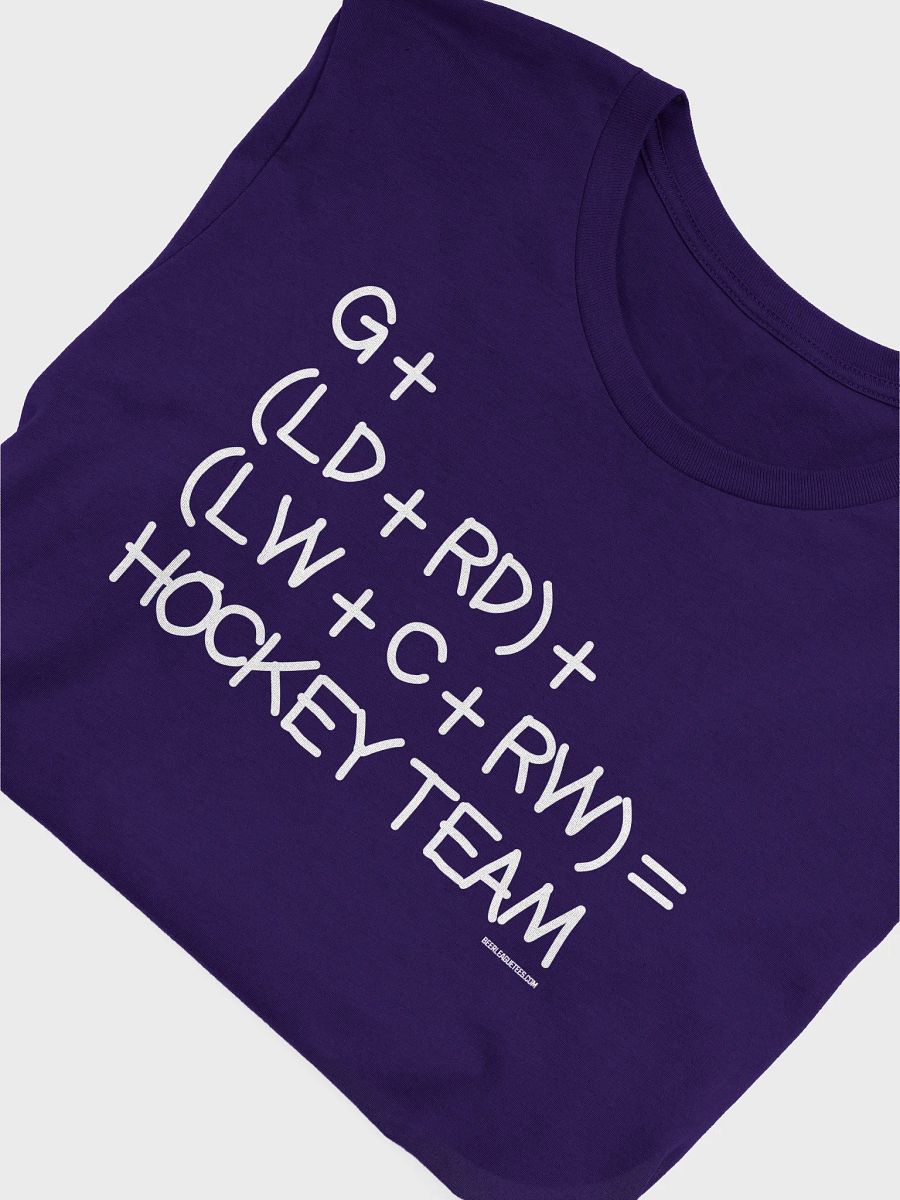 Funny Hockey T-Shirt – Hockey Formula – Beer League Hockey Shirt for Men – Gift for Hockey Players & Fans product image (6)