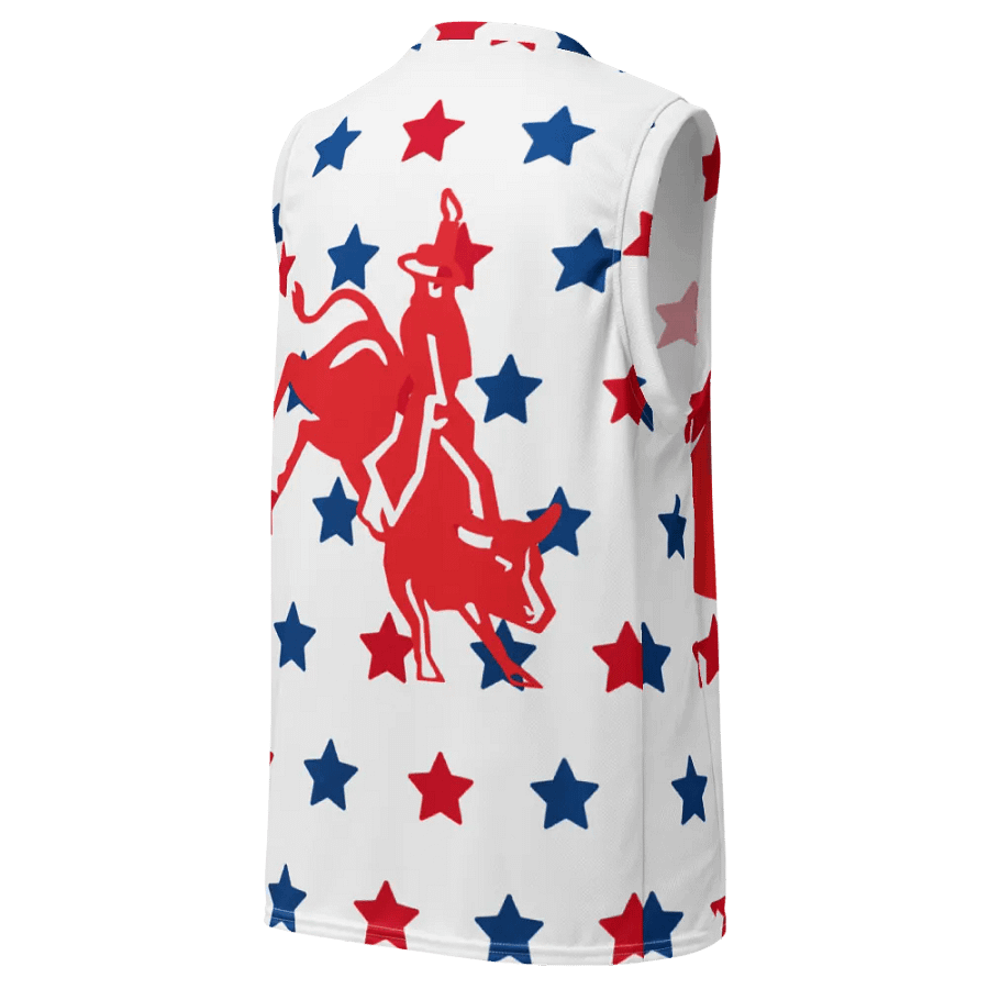 Starry Hoopster: All-Over Print Basketball Jersey product image (9)