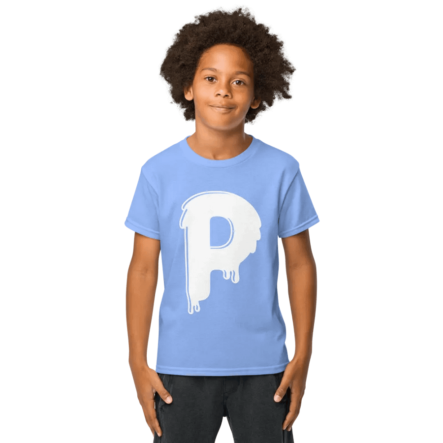 Melting Alphabet | Letter P | Youth Sports Tee product image (9)