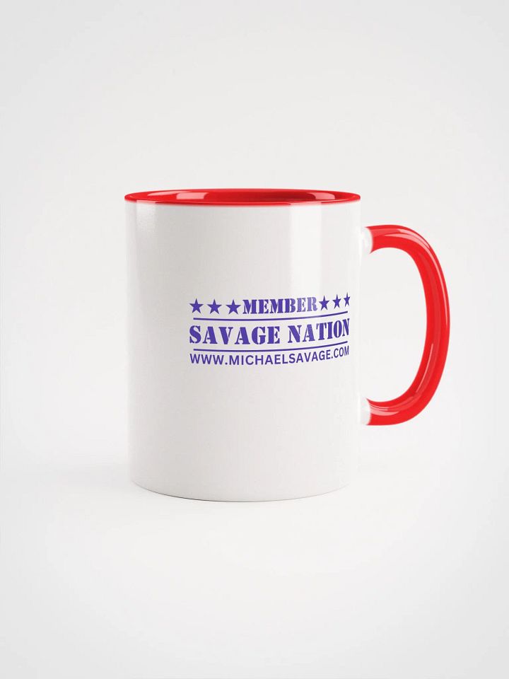 Liberalism Is A Mental Disorder Mug (Red, White, & Blue) product image (1)