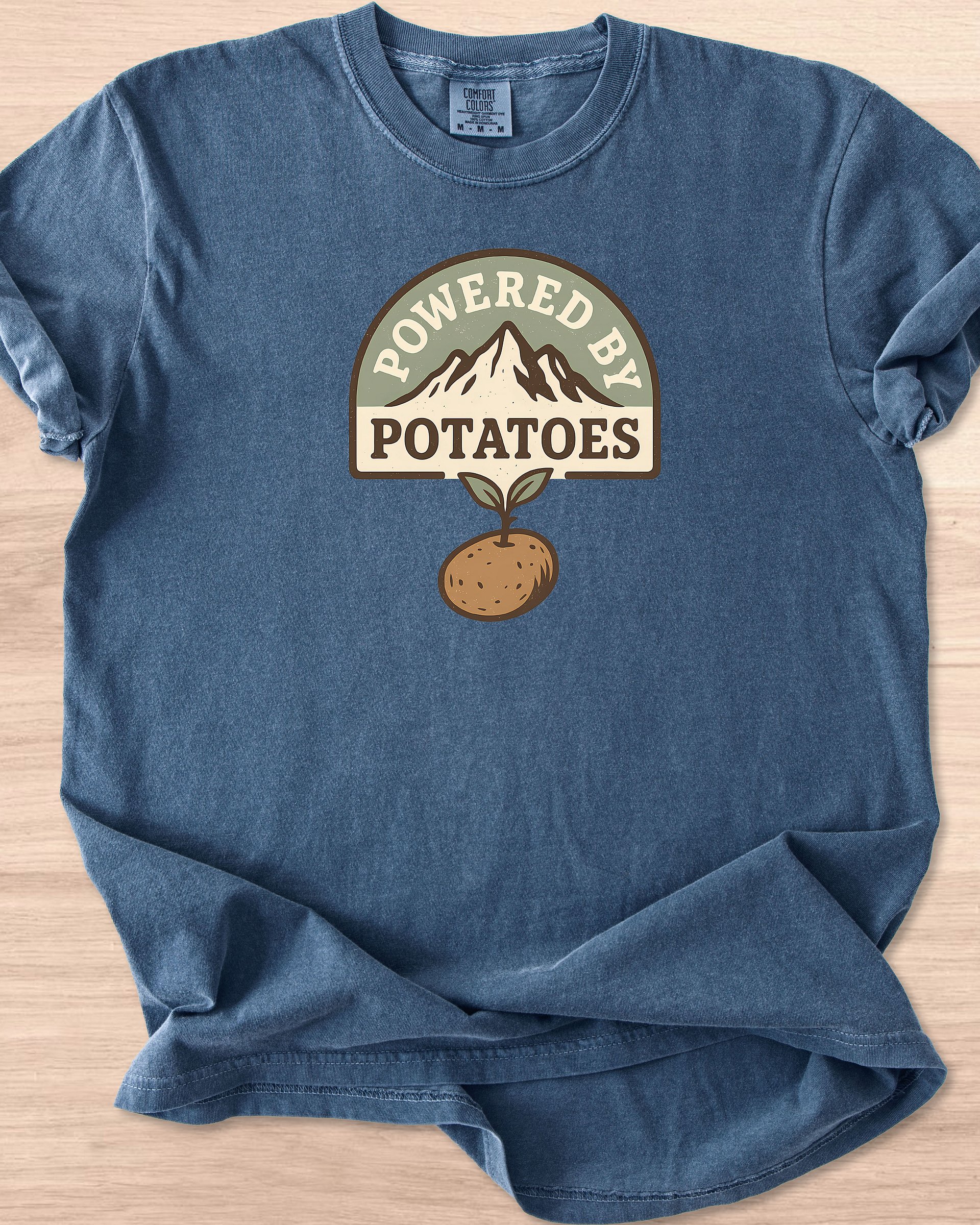 Powered By Potatoes Tee product image (19)