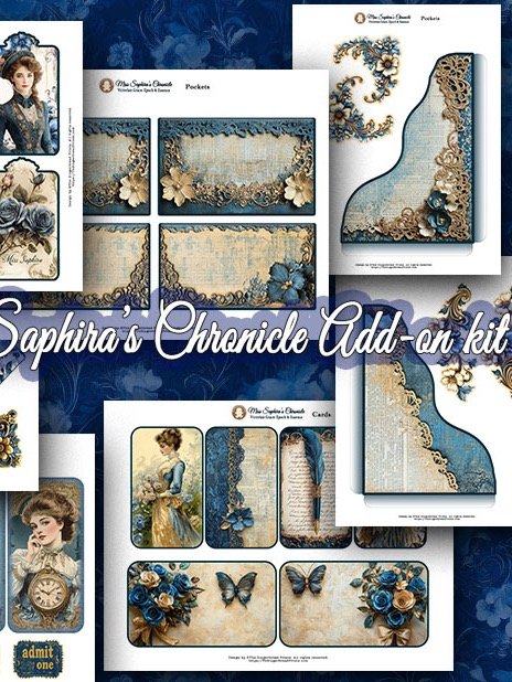 Miss Saphira's Chronicle Journal, Booklet, Add-on 3-in-1 Jumbo Collection - Download only product image (4)