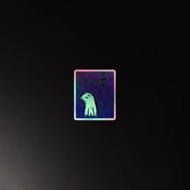 Stargazing Ghost Sticker product image (4)