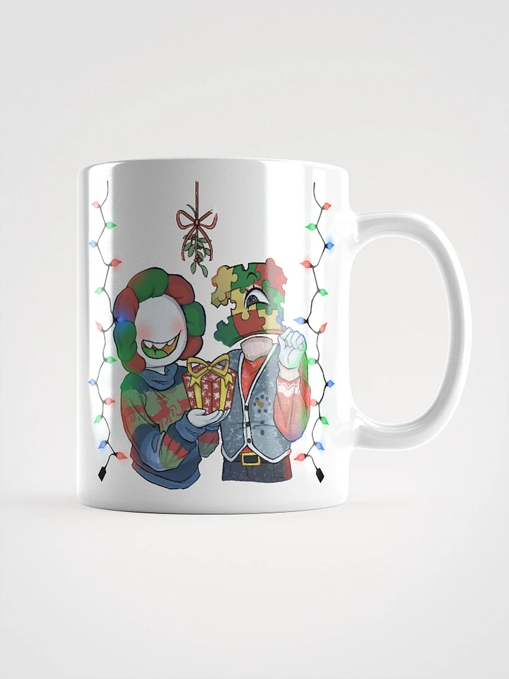 Christmas Jiggy and Flower Mug product image (2)