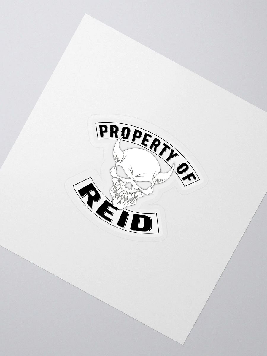 Property of Reid Sticker product image (2)