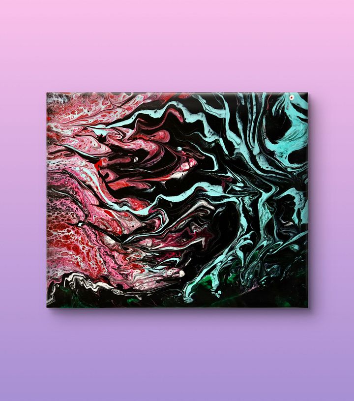 Mystic Tree Of Life | Original Canvas Painting product image (1)
