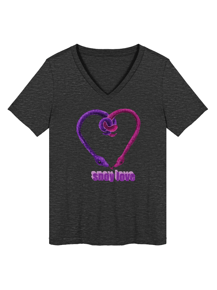 V-Neck Snoy Love T-Shirt product image (1)