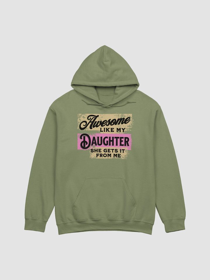 Awesome Like My Daughter She Gets It From Me Pride Hoodie product image (9)