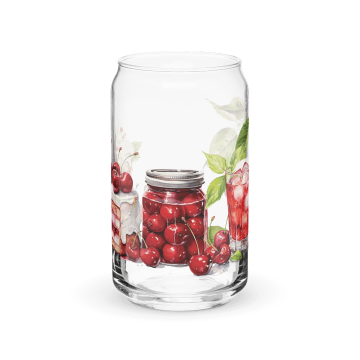 Cherry Bliss Can-Shaped Glass product image (1)