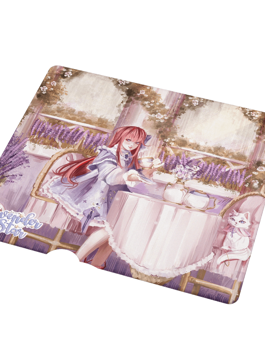 Lavender Star Mousepad product image (6)