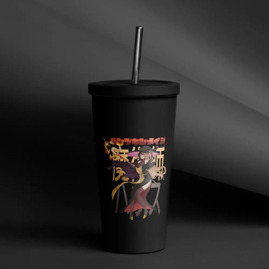 Pumpkin Mage: Goddess of the Gourds - Insulated Tumbler w/ Straw product image (10)