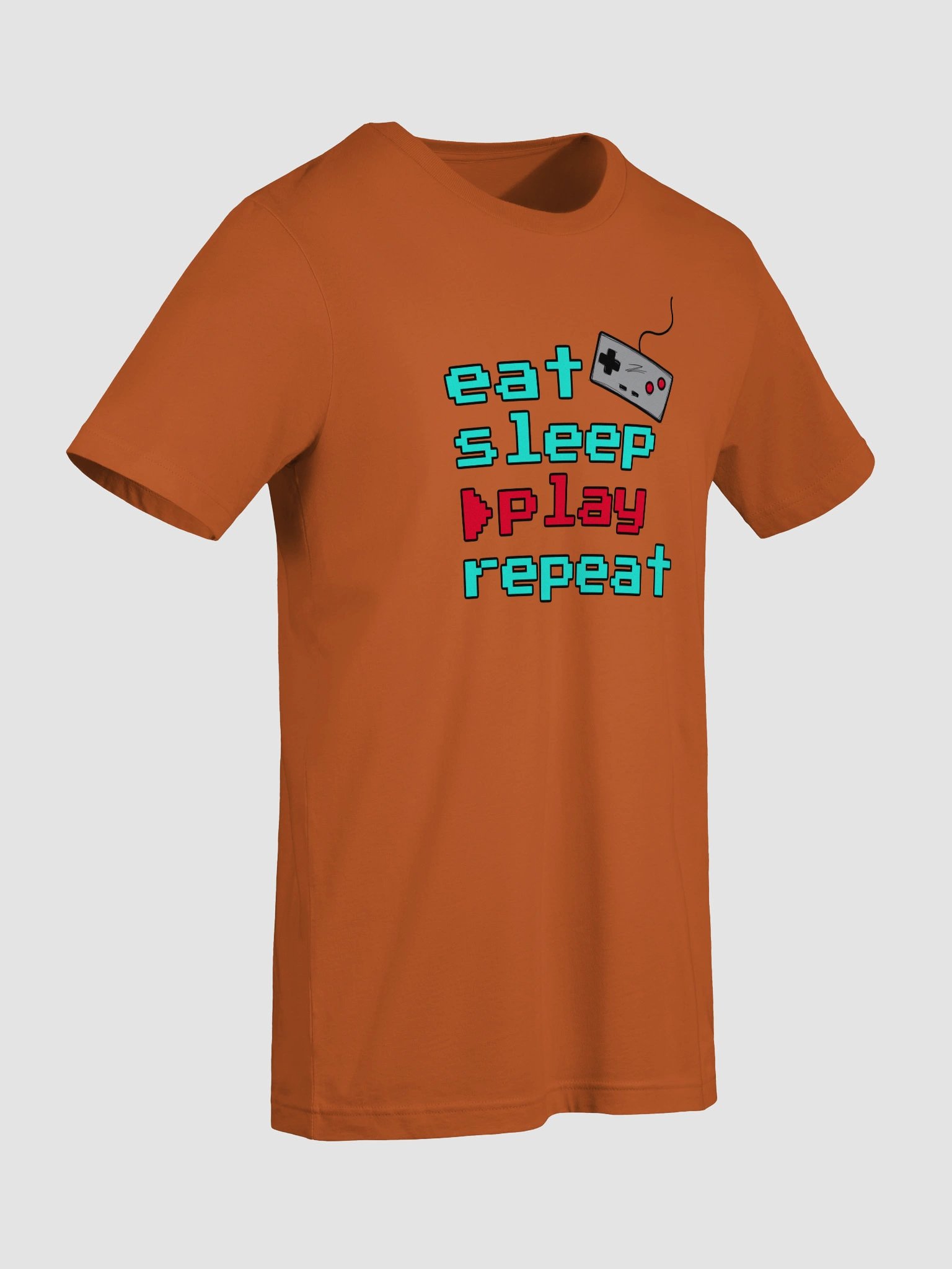 Bella+Canvas T-Shirt | "eat sleep play repeat" product image (9)