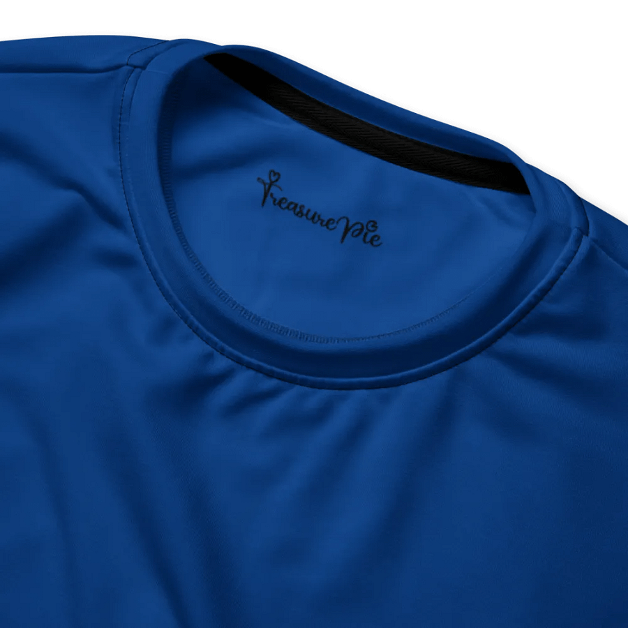 Plain Navy-Blue Light Summer Unisex Recycled Polyester Heavyweight Premium Sweatshirt by Treasure Pie product image (5)