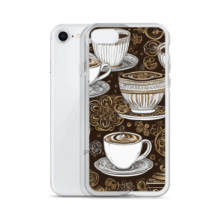 Elegant Coffee Cups iPhone Case product image (51)