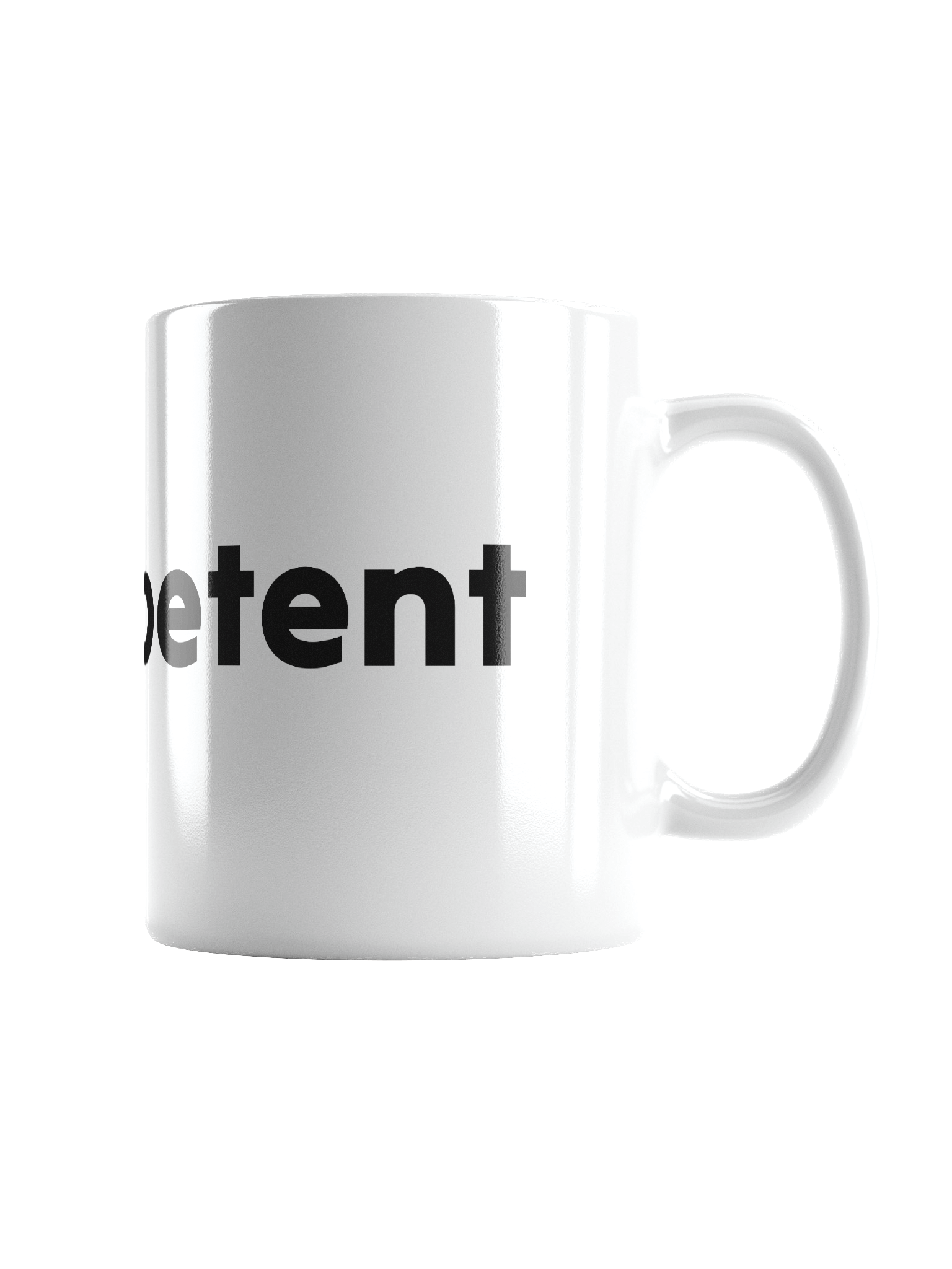 Uncompetent White Mug product image (2)