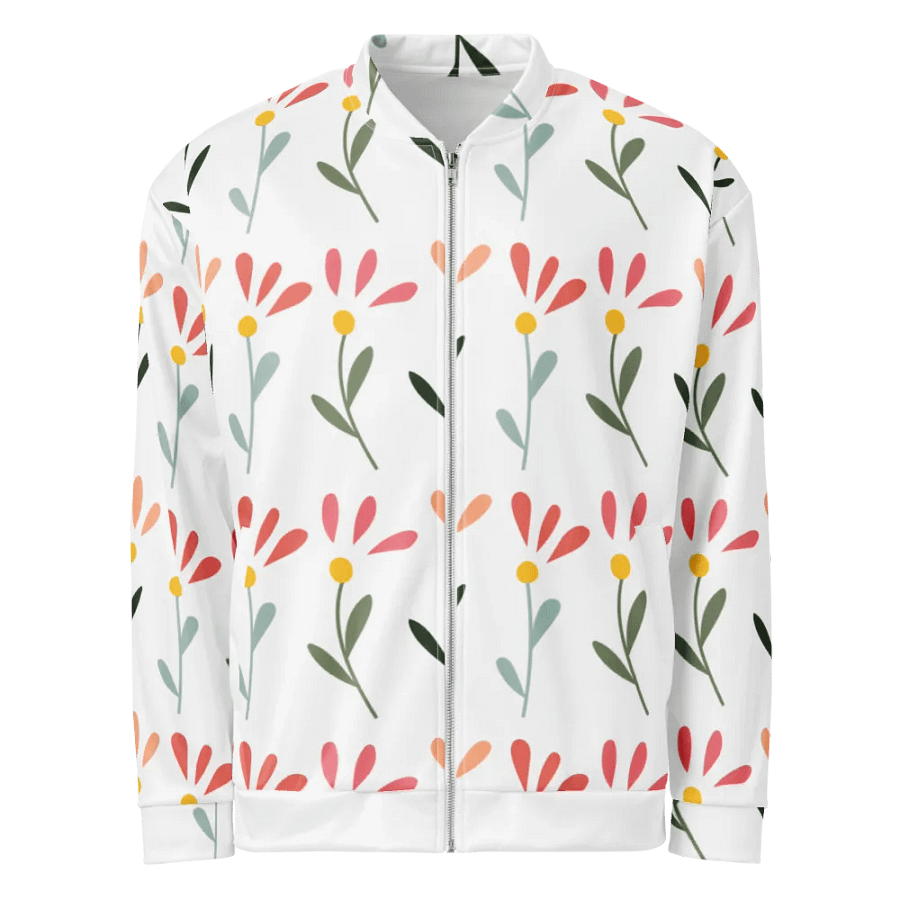 Blossom Burst Bomber Jacket product image (6)