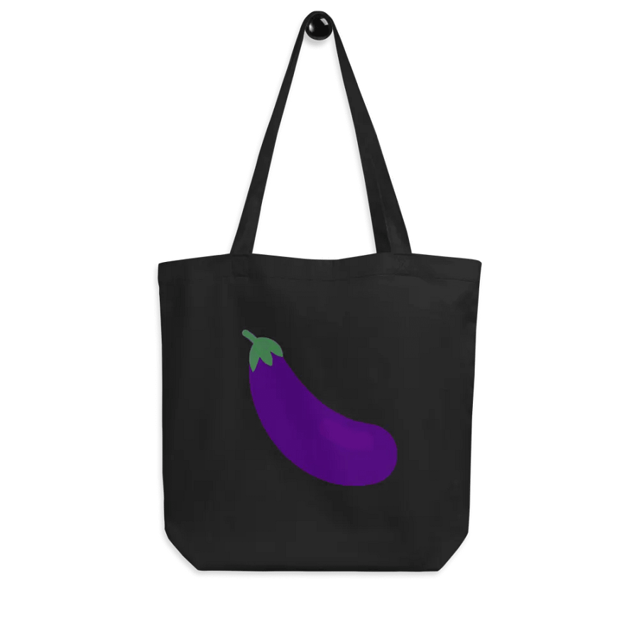 I Love Eggplant Tote Bag product image (8)