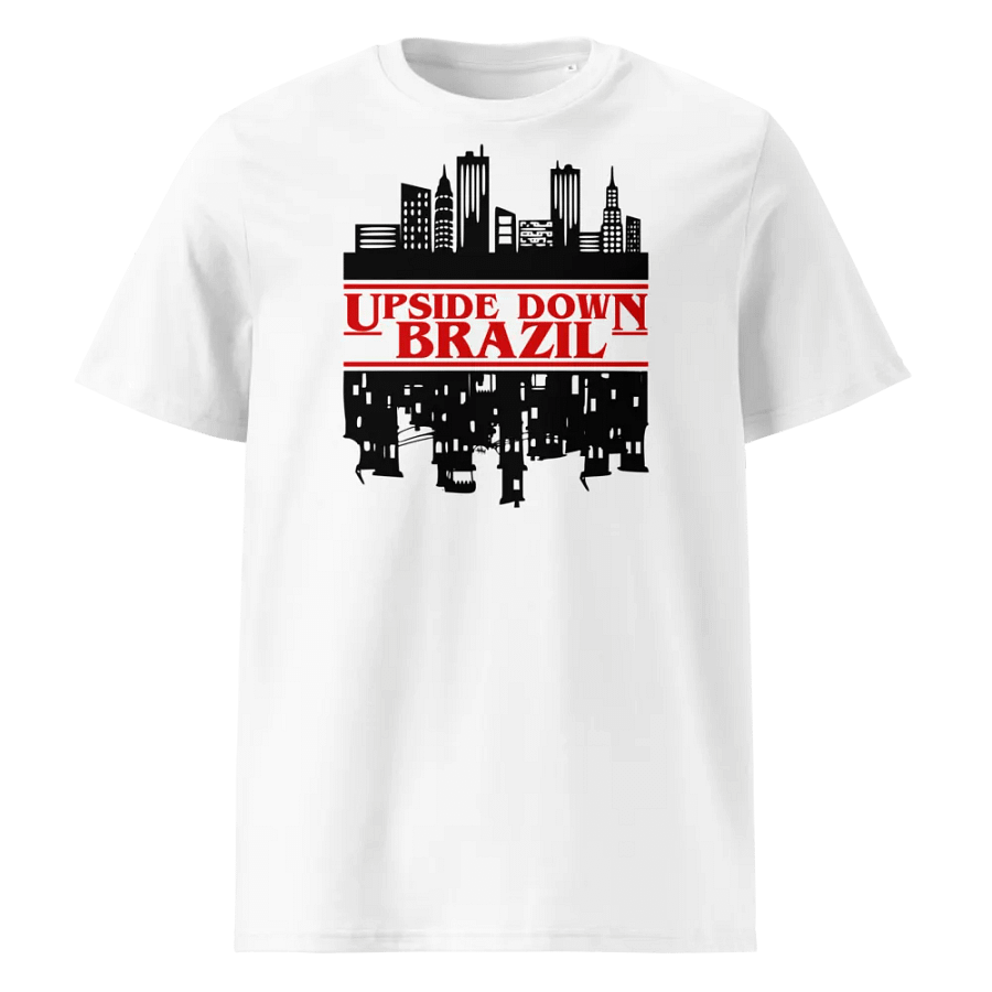 Upside down shirt brazil funny creative a third world country for sale for guys and women product image (1)