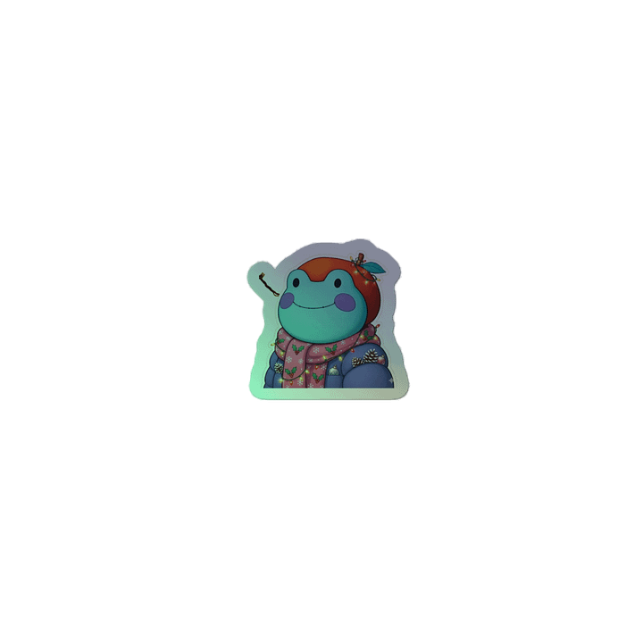 Exclusive GhostyTongue Holiday Holographic Sticker product image (2)